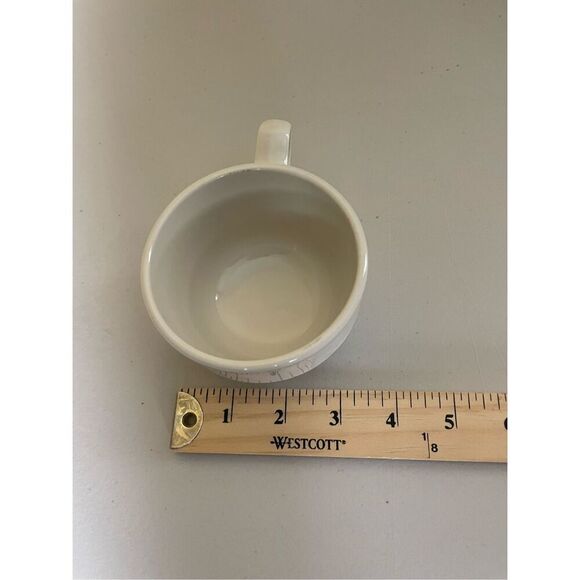 6 Vintage Homer Laughlin China Stackable Coffee Tea Mugs Set of Restaurant Cups - Picture 7 of 8